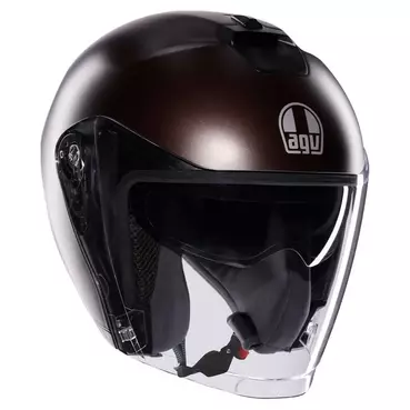 AGV Irides E2206 open face helmet Matt Pregiato Bronze