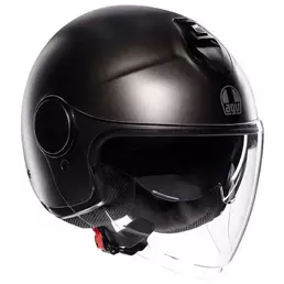 AGV Eteres E2206 open face helmet Matt Asfalto Grey