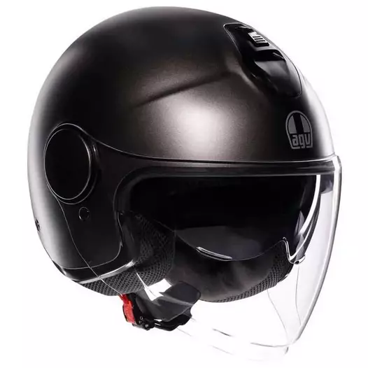 AGV Eteres E2206 open face helmet Matt Asfalto Grey (размер: xs)
