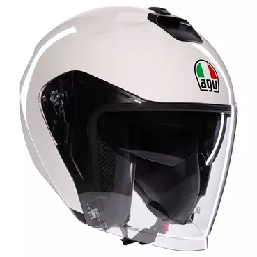 AGV Irides E2206 open face helmet Materia White