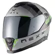 NEXX Y.100R Fade full face helmet Серо-черный (размер: m)