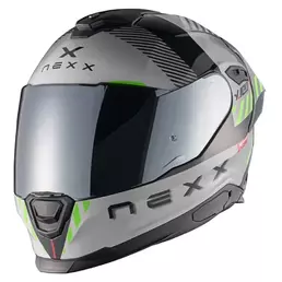 NEXX Y.100R Fade full face helmet Серо-черный (размер: m)