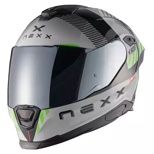 NEXX Y.100R Fade full face helmet Серо-черный (размер: m)