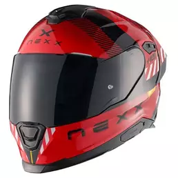 NEXX Y.100R Fade full face helmet Красно-черный