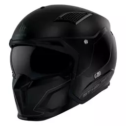 MT Helmets Streetfighter SV S convertible helmet Черный