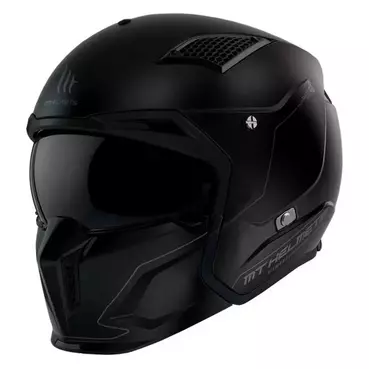 MT Helmets Streetfighter SV S convertible helmet Черный