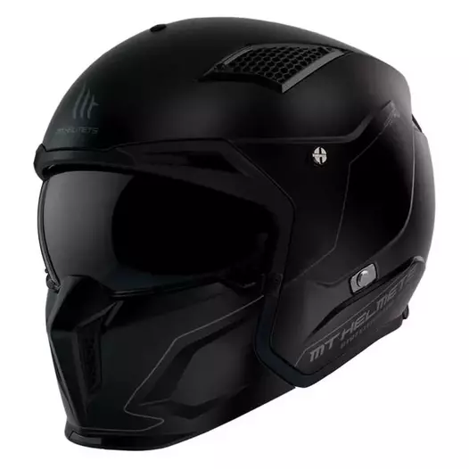 MT Helmets Streetfighter SV S convertible helmet Черный