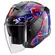 SHARK Skwal Jet Pranz open face helmet Black / Blue / Red