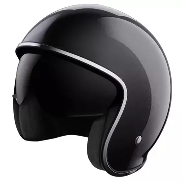 STORMER Prime open face helmet Black Pearly