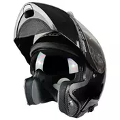 AXXIS Fu403SV Gecko SV Solid modular helmet Черный