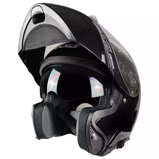 AXXIS Fu403SV Gecko SV Solid modular helmet Черный
