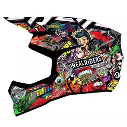 ONeal 3SRS Crank Junior Off-Road Helmet Разноцветный