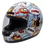 NZI Activy junior full face helmet Glossy Boom