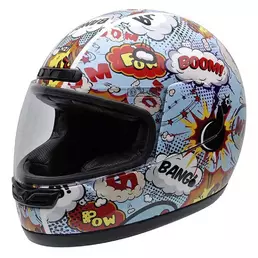 NZI Activy junior full face helmet Glossy Boom