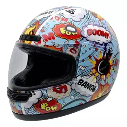 NZI Activy junior full face helmet Glossy Boom