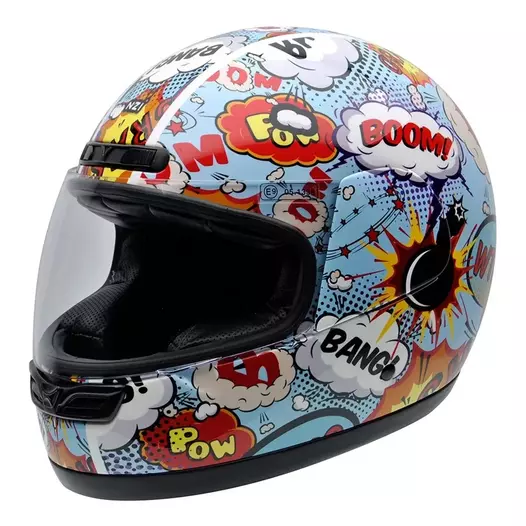 NZI Activy junior full face helmet Glossy Boom