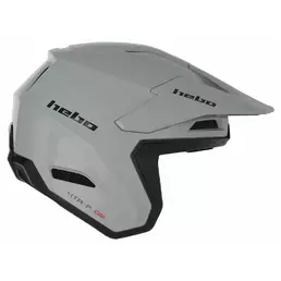 HEBO HTR F02 Zone Pro Mono open face helmet Серый