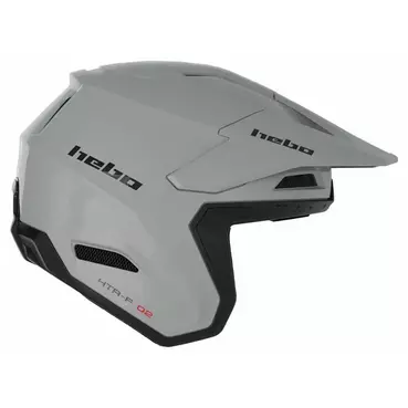 HEBO HTR F02 Zone Pro Mono open face helmet Серый