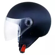 MT HELMETS Street open face helmet Черный