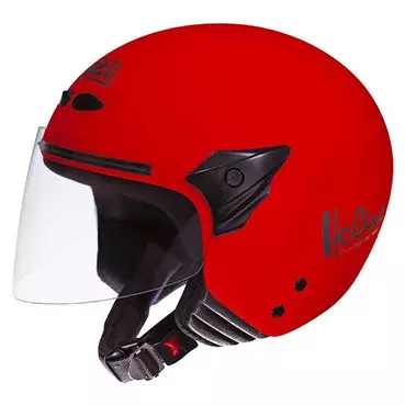 NZI Helix II Junior Open Face Helmet Красный