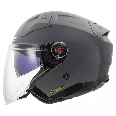 LS2 OF603 Infinity II open face helmet Серый