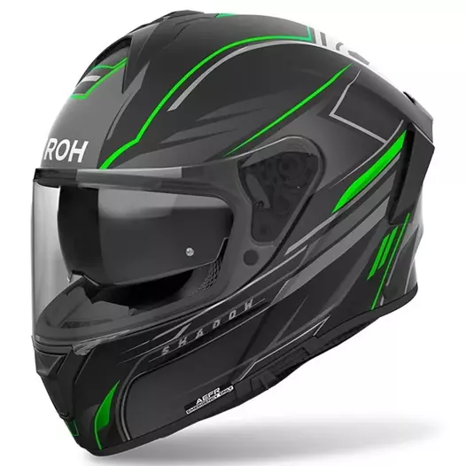 AIROH Spark 2 Shadow full face helmet green matt (размер: xs)
