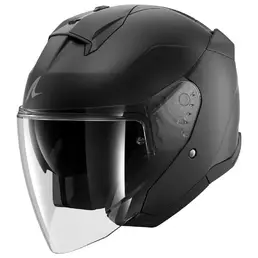 SHARK Skwal Jet Blank open face helmet Черный