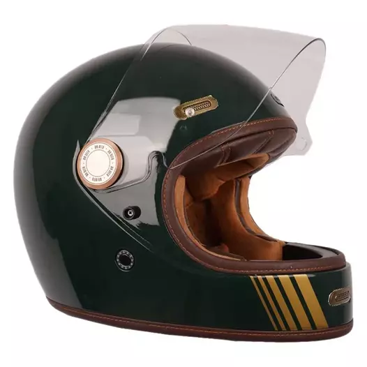 BY CITY Roadster III full face helmet Зеленый (размер: xs)