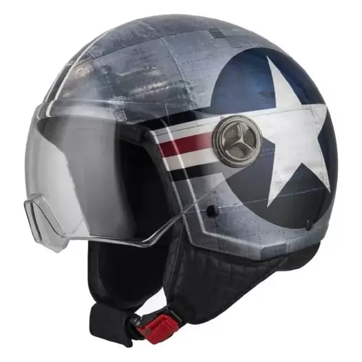 NZI Zeta 2 open face helmet Aeronautica (размер: s)