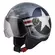 NZI Zeta 2 open face helmet Aeronautica