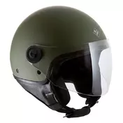 TUCANO URBANO El´Jettin 6.0 open face helmet Green Airbone Opac