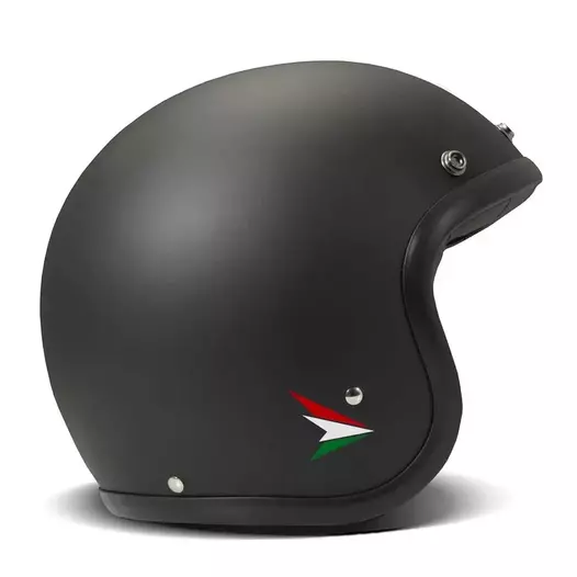 DMD Retro open face helmet Ita Black (размер: m)