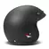 DMD Retro open face helmet Ita Black