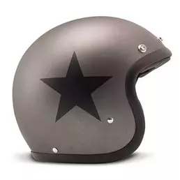 DMD Retro open face helmet Звездно-серый (размер: l)