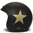 DMD Retro open face helmet star gold (размер: s)