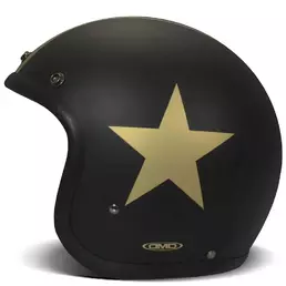 DMD Retro open face helmet star gold (размер: s)