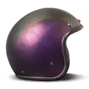 DMD Retro open face helmet Rainbow Violet