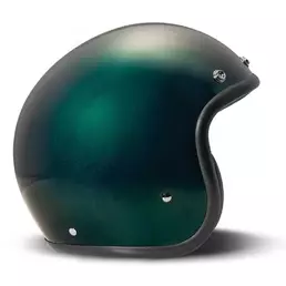 DMD Retro open face helmet Зеленый (размер: s)