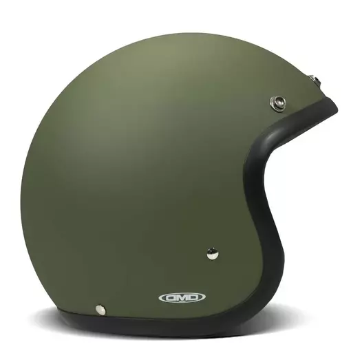 DMD Retro open face helmet Зеленый