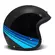 DMD Retro open face helmet Голубой