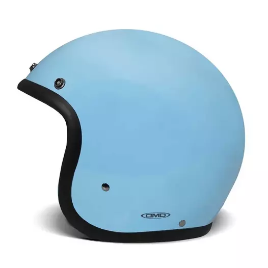 DMD Retro open face helmet Голубой