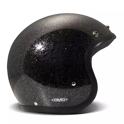 DMD Retro open face helmet Черный