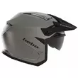 HEBO HTR-P01 V6 Mono Duo open face helmet Серый