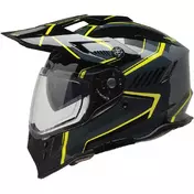 Z1R Range 2.0 Voyager full face helmet Black / Fluorescent Yellow / Gloss Gray