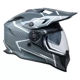 Z1R Range 2.0 Voyager full face helmet Gloss Gray / White