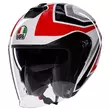 AGV Irides Tolosa E2206 open face helmet Black / Grey / Red
