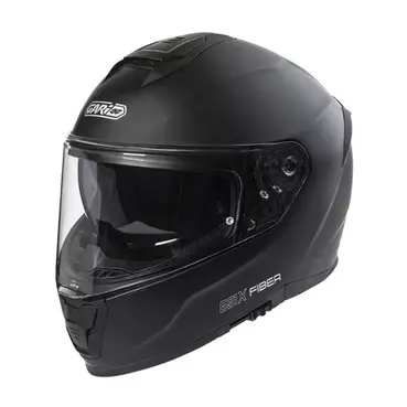 GARI G91X Fiber Click full face helmet Черный