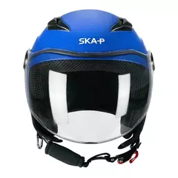 SKA-P 2MHA Pod Mono Junior Open Face Helmet Matt Navy