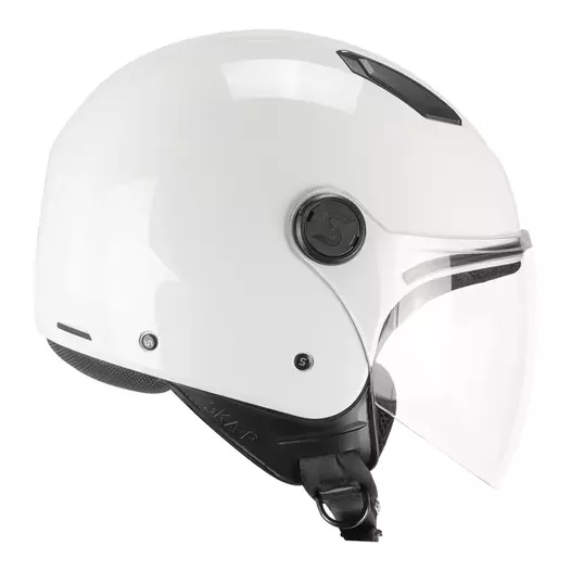 SKA-P 1LH Luke Mono open face helmet Белый (размер: 2xl)