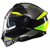 MT Helmets Genesis SV Atempo modular helmet Yellow Fluor Bright